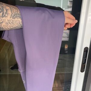 Til You Collapse Lavender Leggings